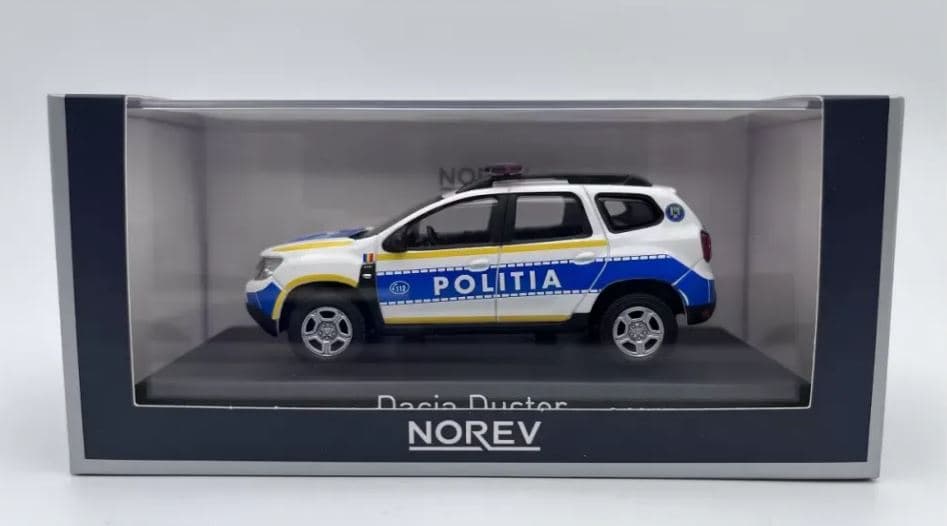 Macheta auto Dacia Duster Politia Romana 1:43 Norev - 4