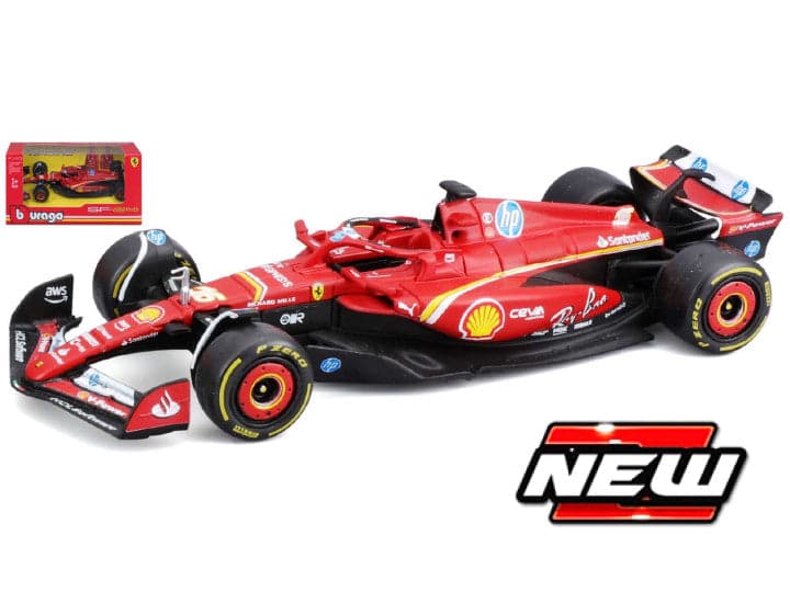 Macheta auto Ferrari SF24  No.16  C.Leclerc (2024) 1:43 Bburago