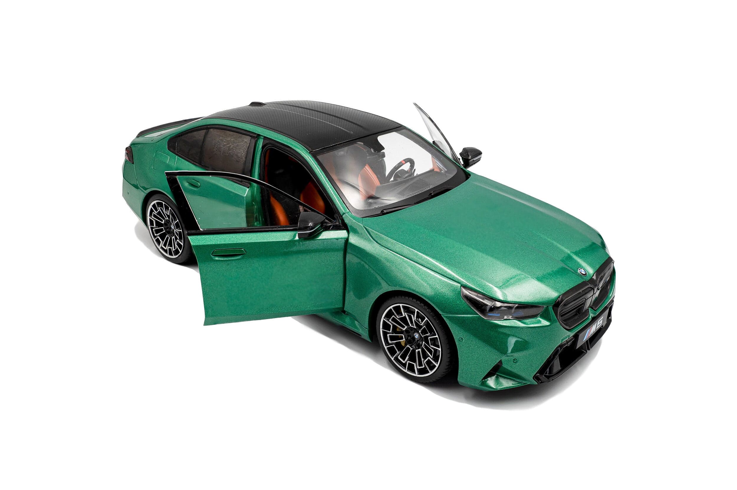 Macheta auto BMW M5  M Isle of Man Green Metallic  2025  1:18 Solido - 3