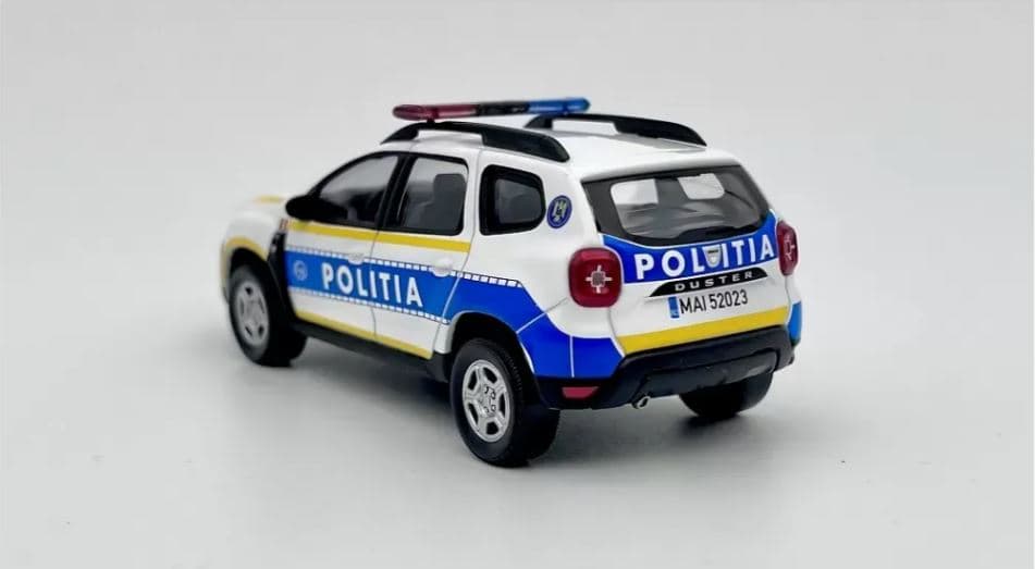 Macheta auto Dacia Duster Politia Romana 1:43 Norev - 2
