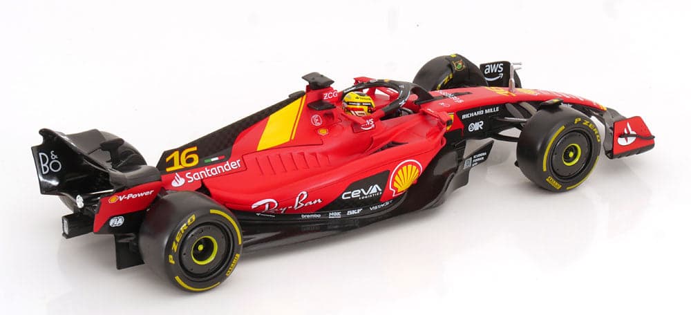 Macheta auto Ferrari SF23 #16 Formula 1 2023 Charles Leclerc Monza GP  1:18 Bburago - 2