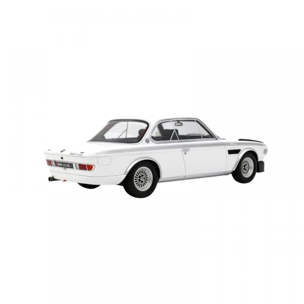 Macheta auto  BMW 3.0 CSL, Chamonix white, 1972 1:18 Otto Mobile - 2