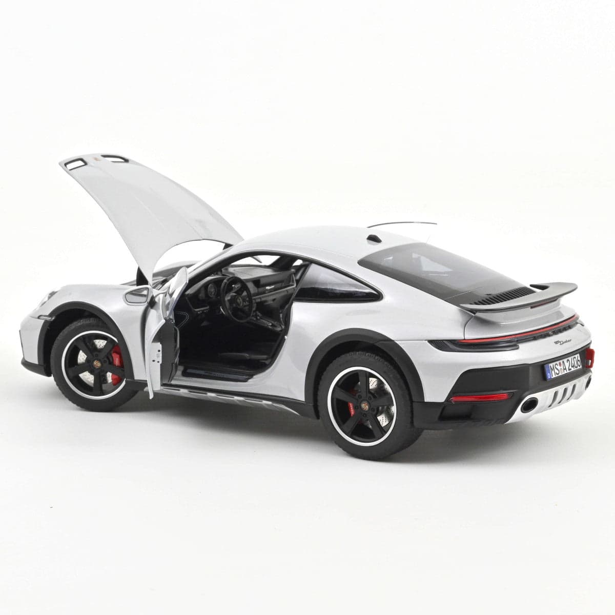 Macheta auto Porsche 911 Dakar 2023 Ice Grey Metallic  1:18 Norev - 2