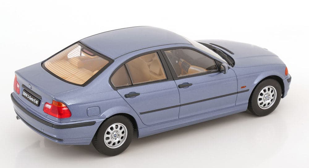 Macheta auto BMW Seria 3  E46  1999 albastru 1:18 KK-Scale - 2