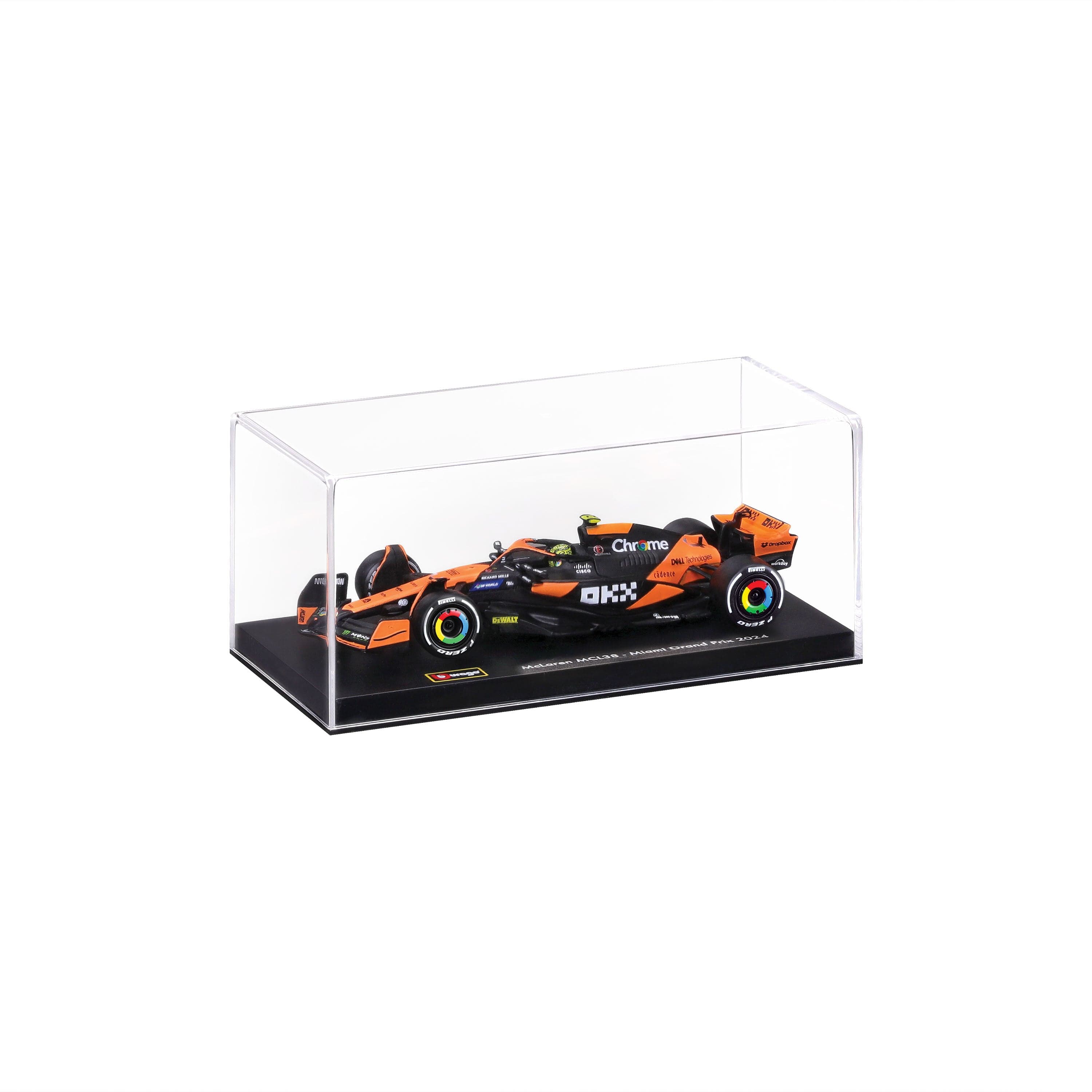Macheta auto Mclaren MCL 38 #4 LANDO NORRIS 2024 1:43 Bburago Signature - 3