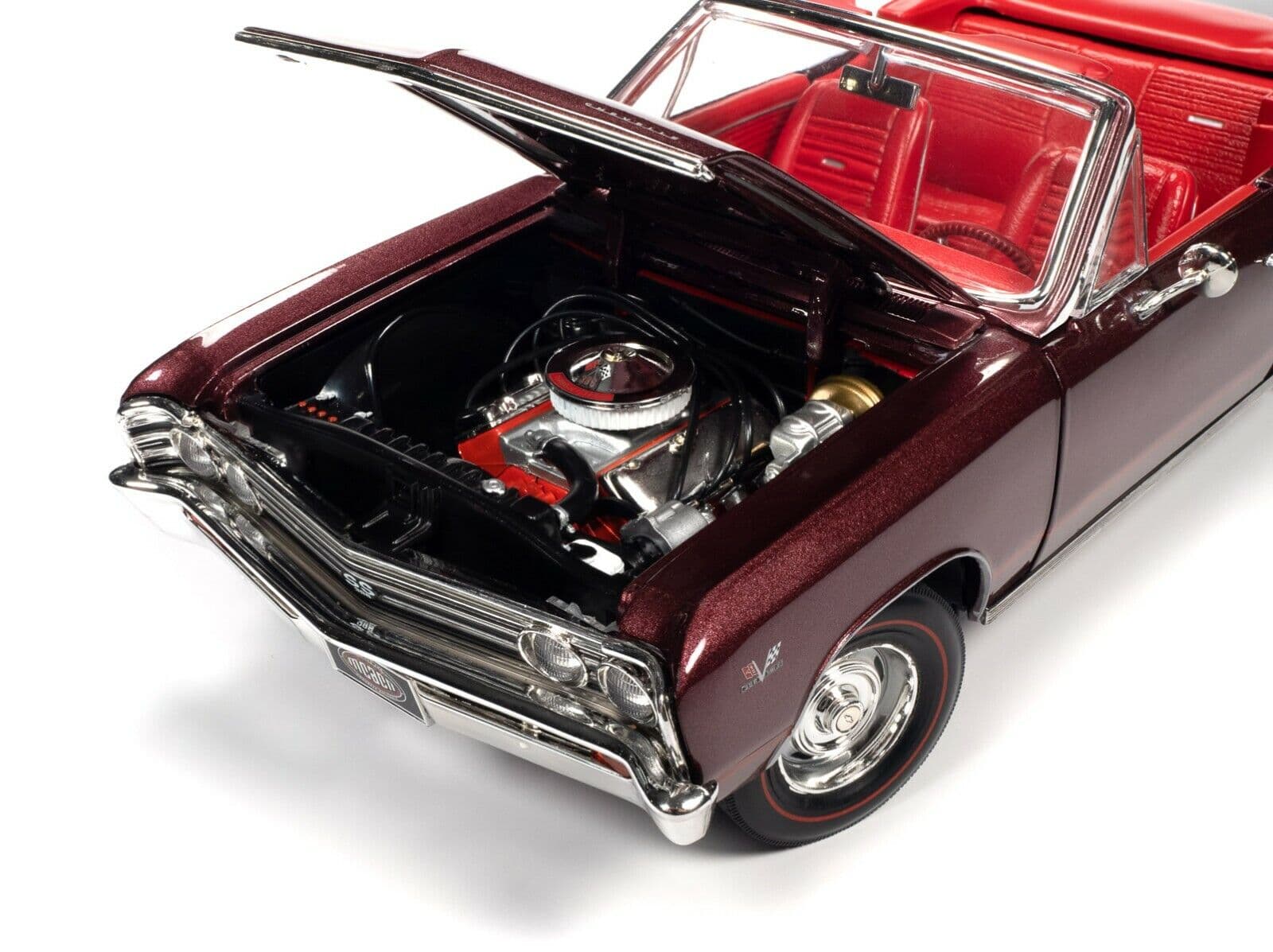 Macheta auto Chevrolet Chevelle SS 396 Convertible (1967) 1:18 AutoWorld - 4