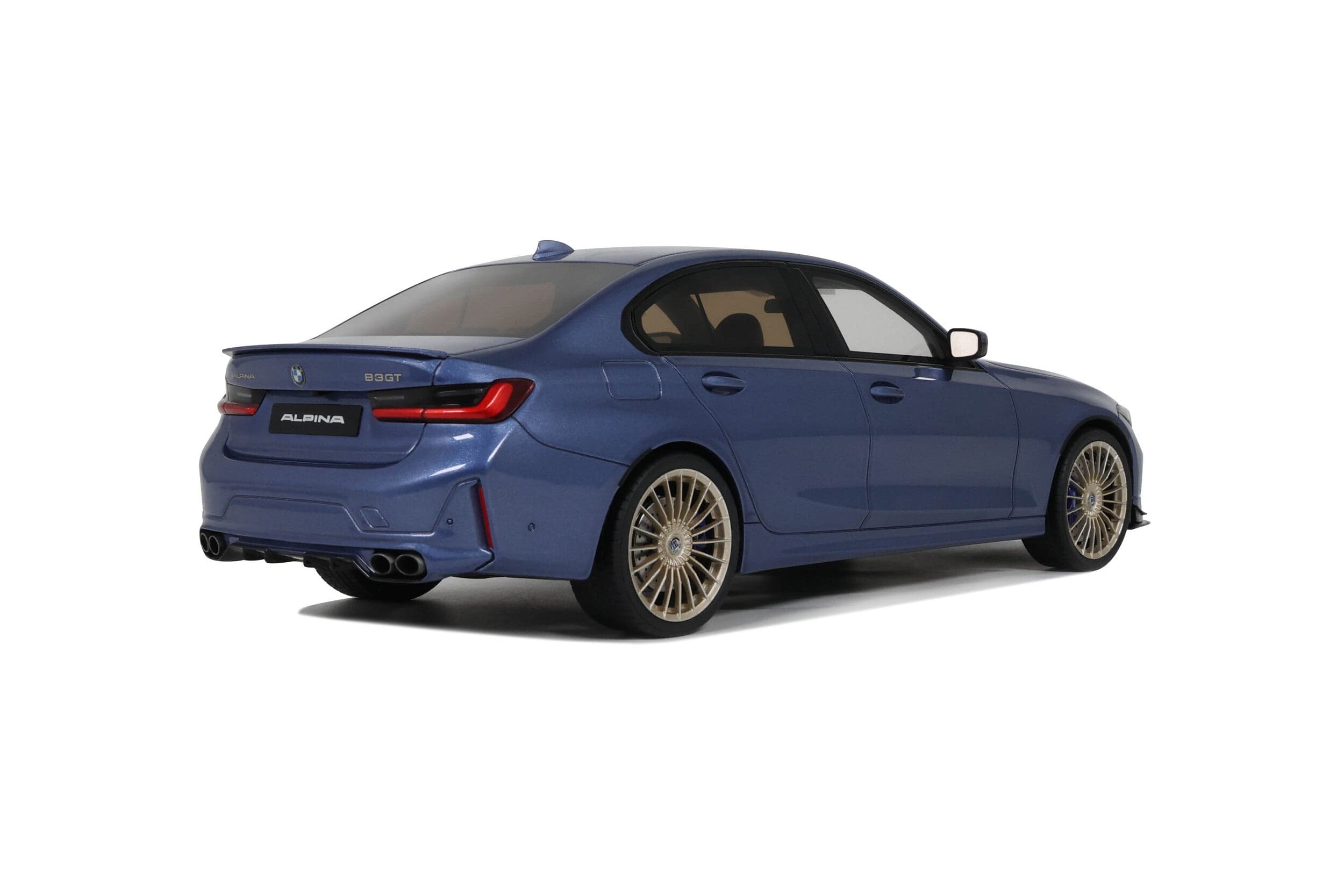 Macheta auto BMW Alpina B3 GT Saloon (G20) Alpina Blue 2024 1:18 GT Spirit - 2