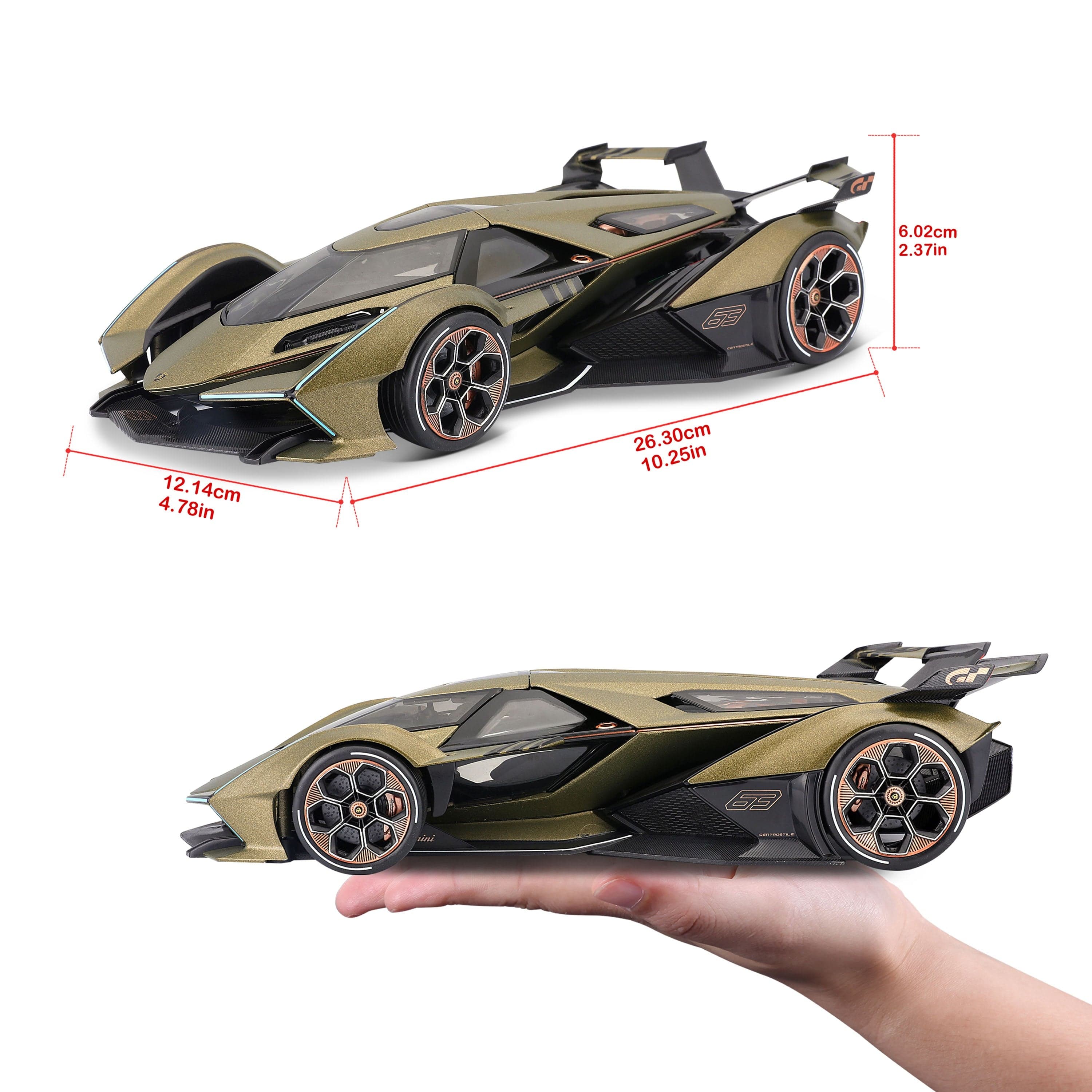 Macheta auto Lamborghini Vision GT V12 1:18 Maisto - 5