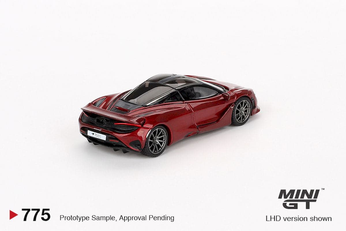 Macheta auto McLaren 750S Amaranth Red 2023 (LHD)  1:64 MIniGT - 2