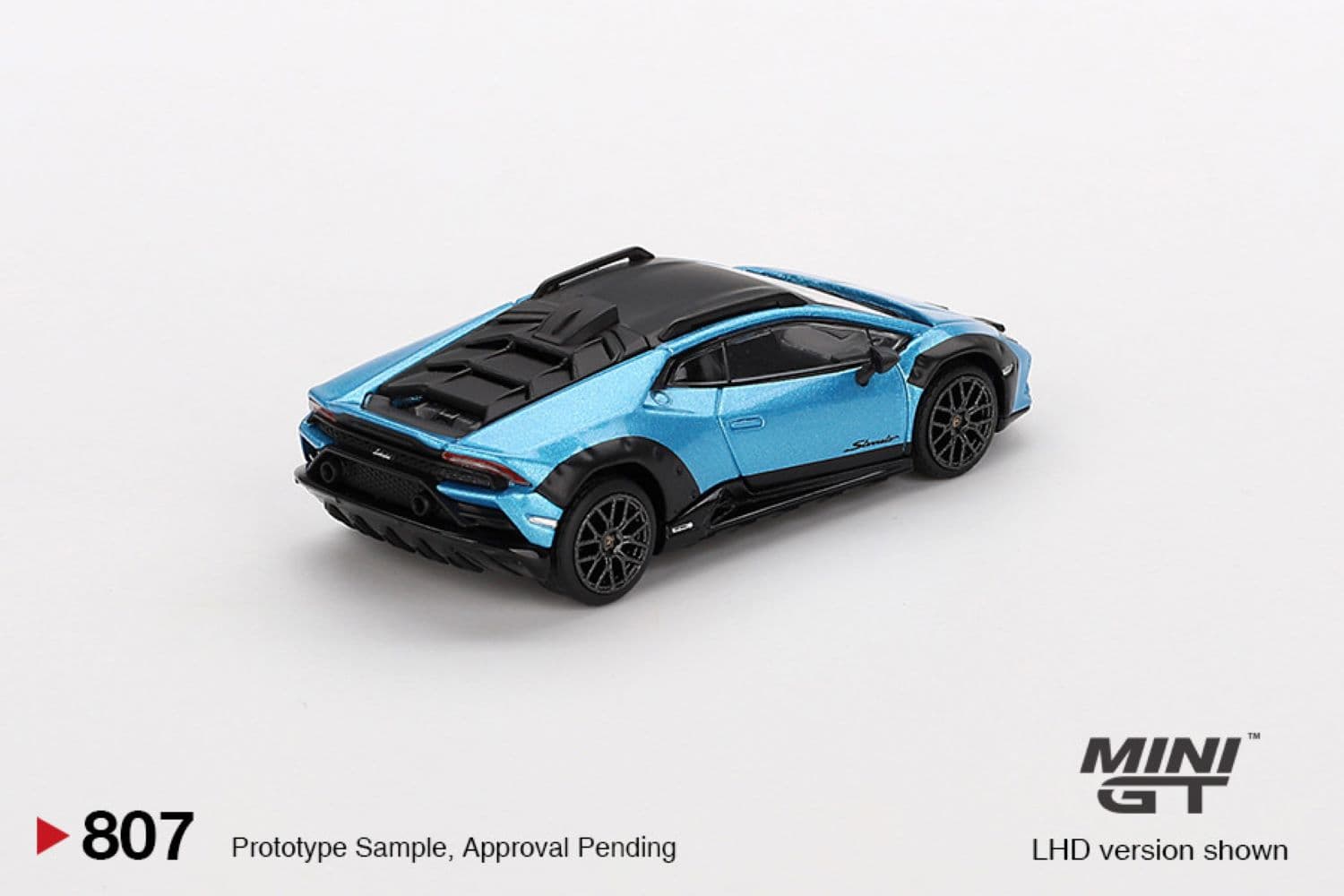 Macheta auto Lamborghini Huracan Sterrato Blu Aegir 2024 (LHD) 1:64 MIniGT - 2