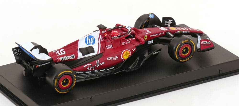 Macheta auto Ferrari SF-25 No.16 C. Leclerc (2025) 1:43 Bburago Signature - 2