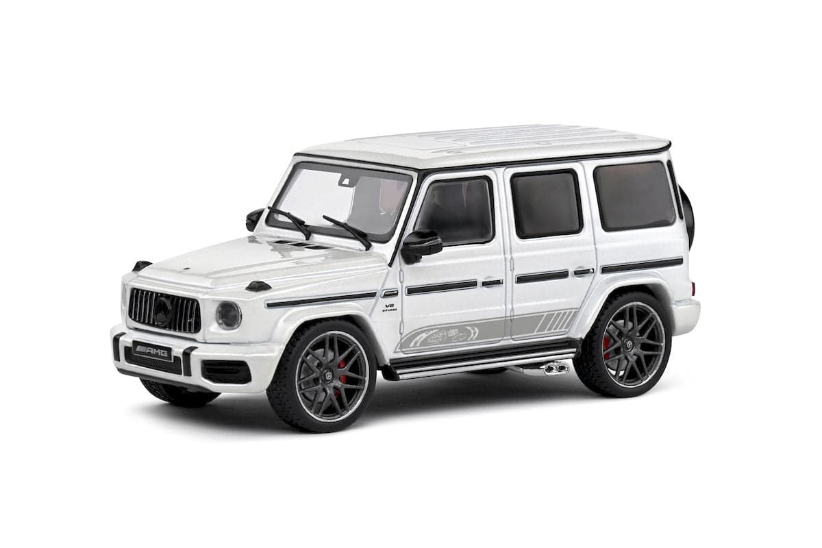 Macheta auto Mercedes-Benz G63 AMG, White, 2022 1:43 Solido