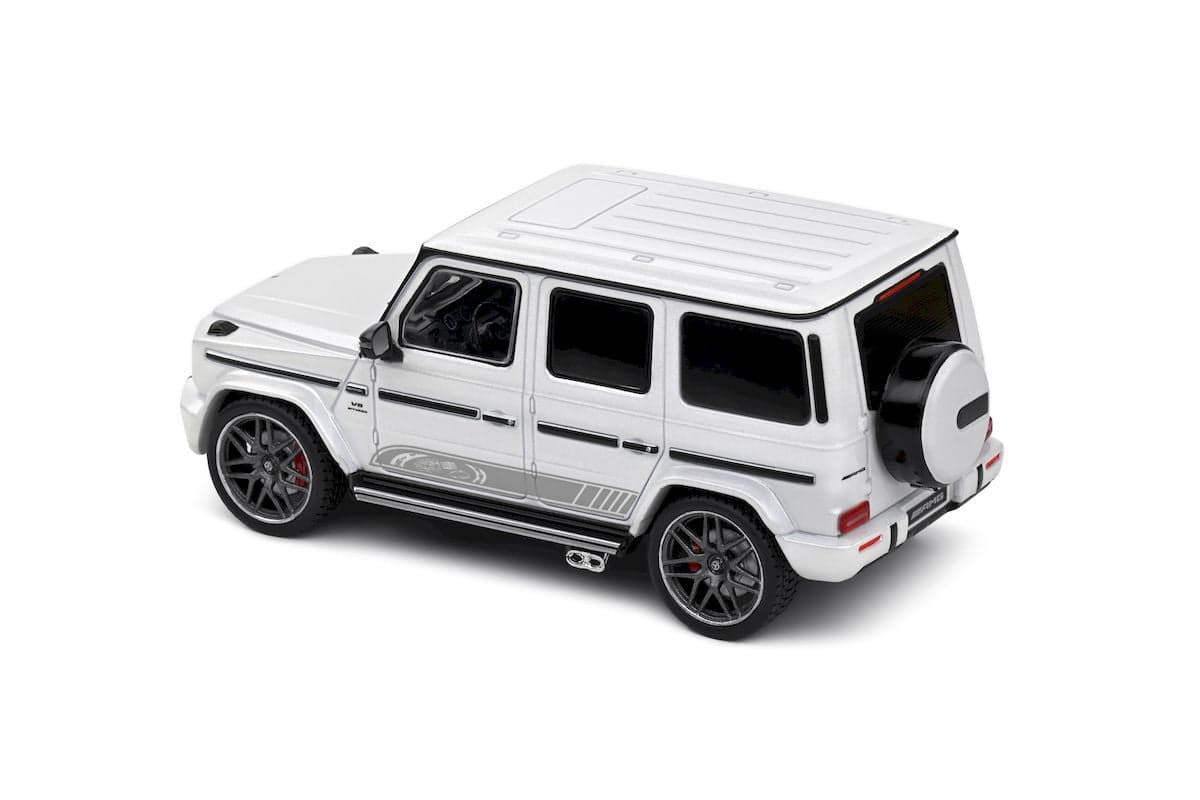 Macheta auto Mercedes-Benz G63 AMG, White, 2022 1:43 Solido - 2