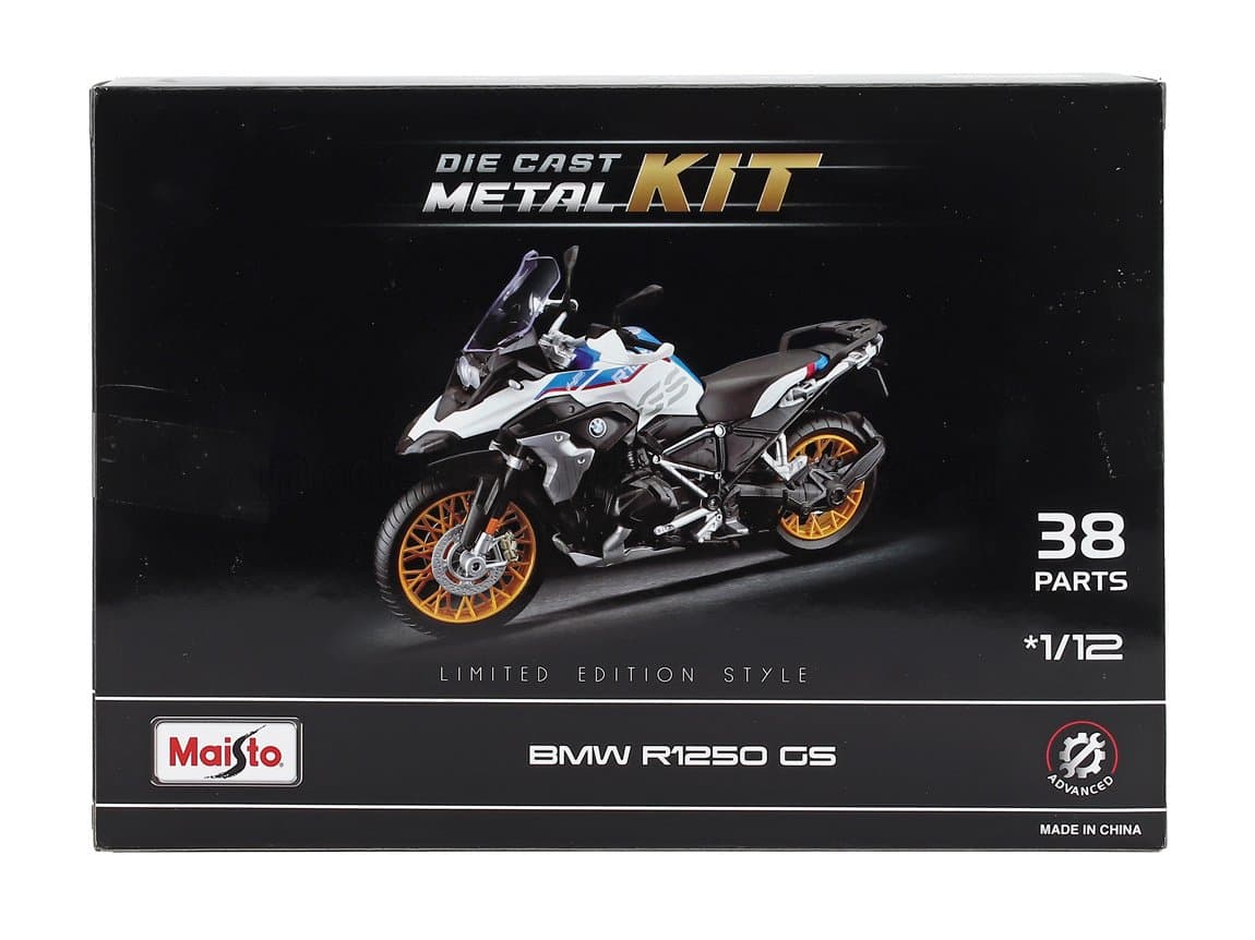 Macheta moto BMW  R1250 Gs (K50) 2019 Kit 1:12 Maisto - 2