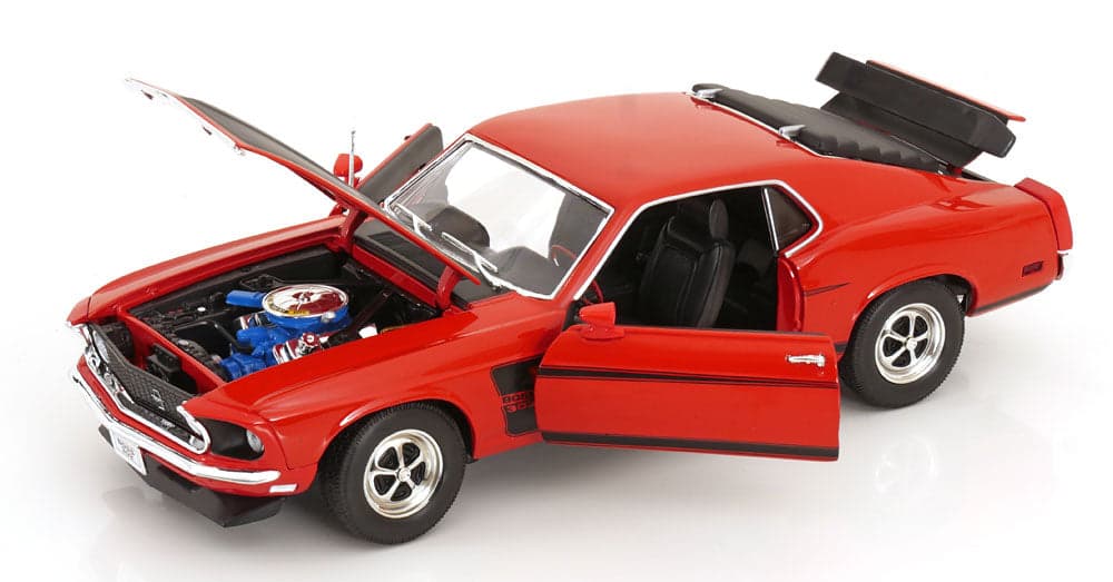 Macheta auto Ford Mustang Boss 302 (1969) 1:18 Welly - 4