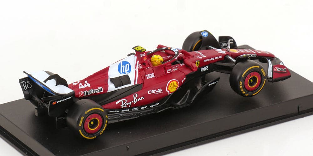 Macheta auto Ferrari SF-25 No.44 L. Hamilton (2025) 1:43 Bburago Signature - 2