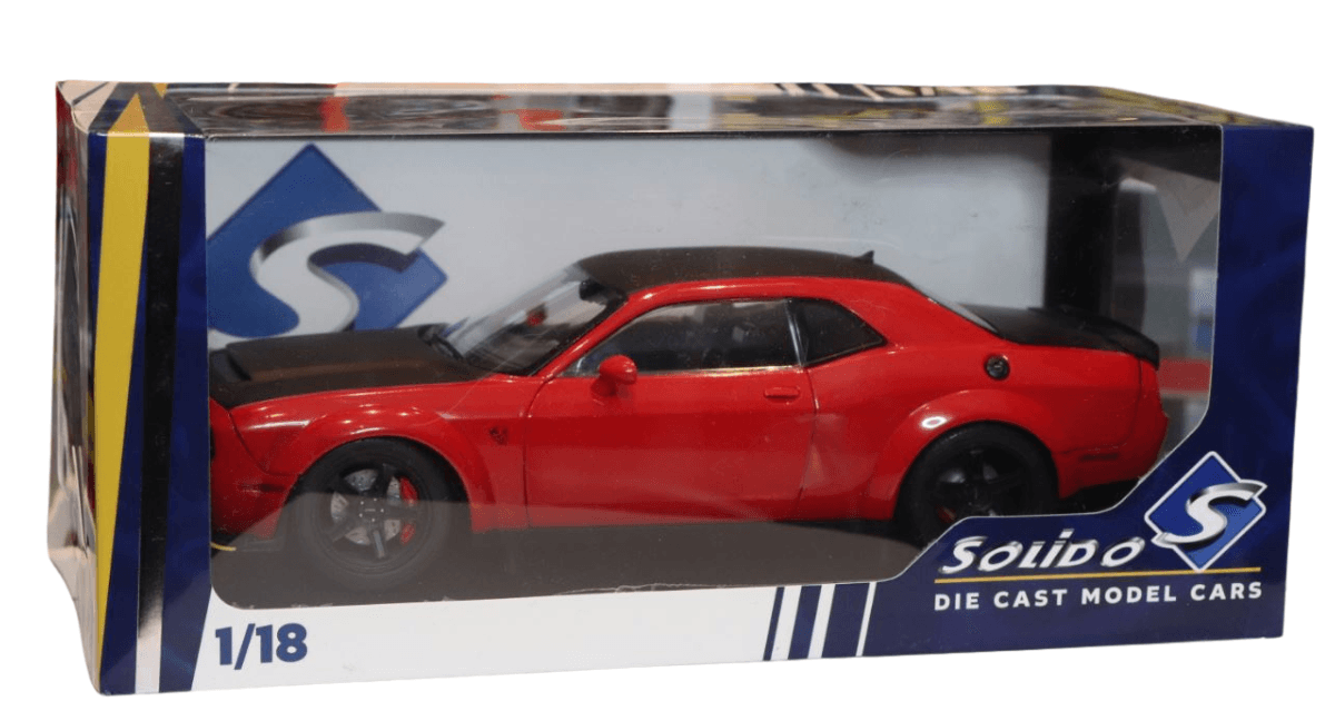 Macheta auto Dodge Challenger Demon 1:18 Solido