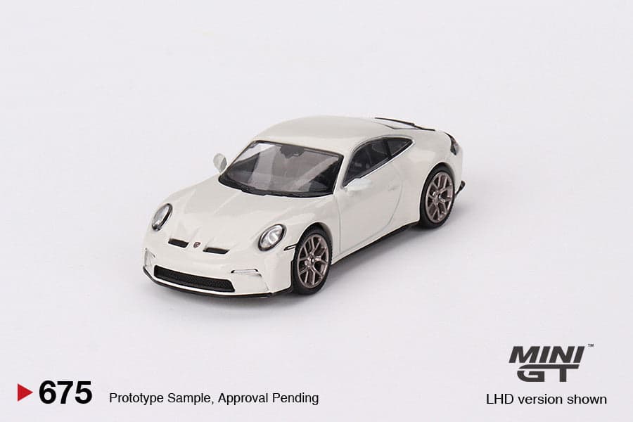 Macheta auto Porsche 911 (992) GT3 Touring Crayon Grey 2023 (LHD) 1:64 MIniGT