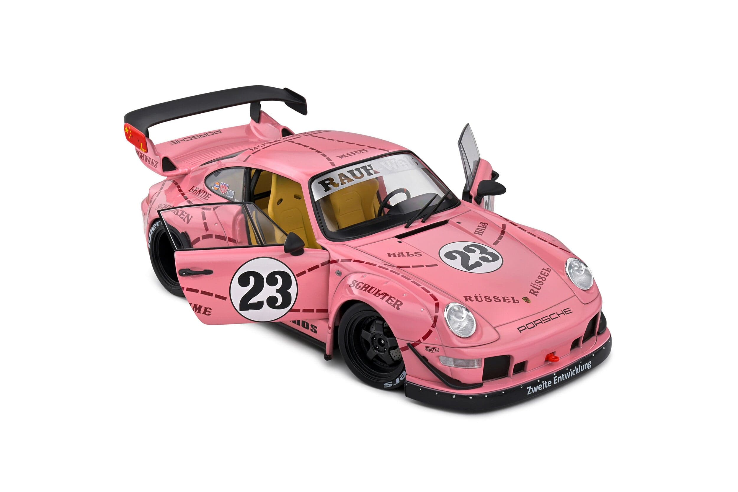 Macheta auto RWB Bodykit Pink Pig  2020 1:18 Solido - 3