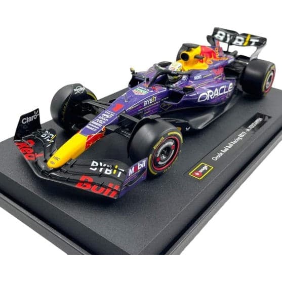 Macheta auto Red Bull Racing RB19 Winner Las Vegas F1 GP 2023 Max Verstappen 1:18 Bburago