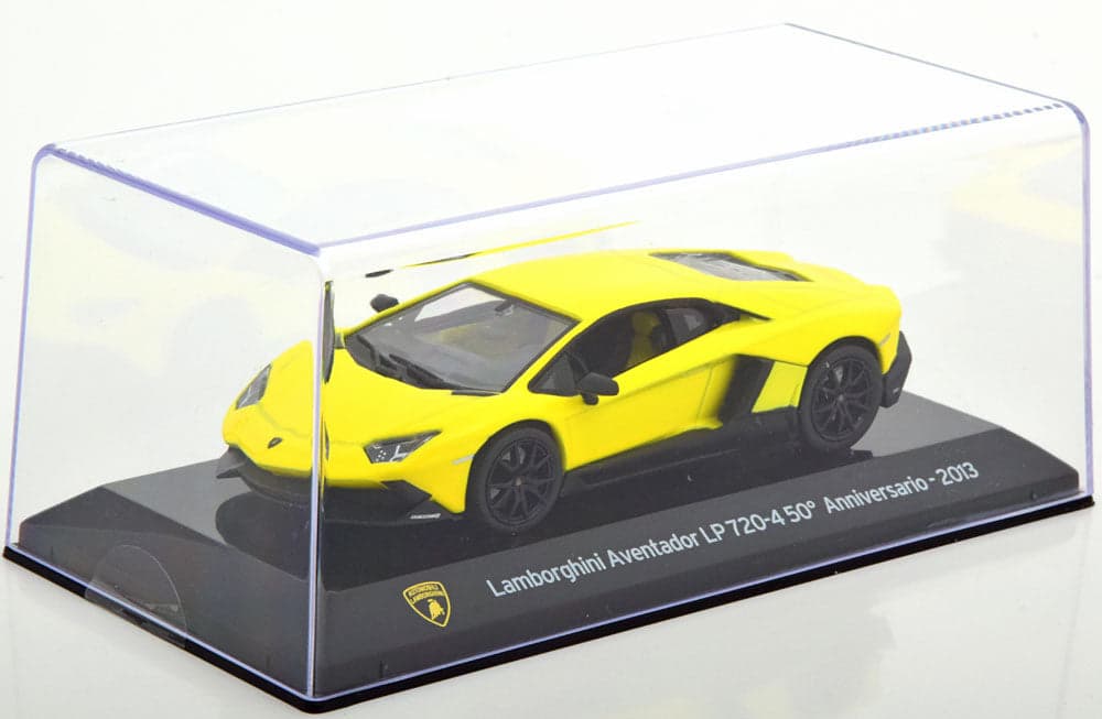 Macheta auto Lamborghini Aventador LP720-4 50th Anniversary 2013 1:43 Altaya Supercars Collection - 3