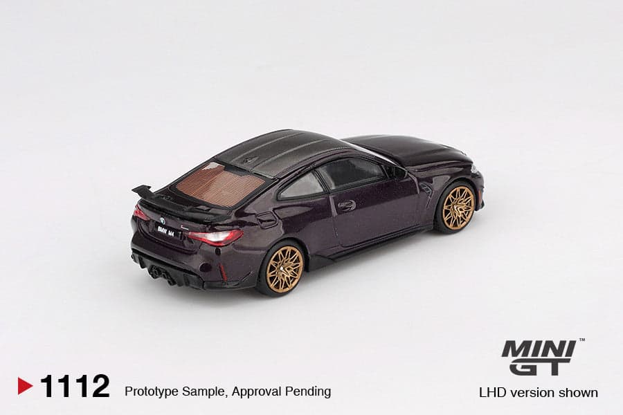Macheta auto BMW M4 M-Performance Daytona Violet 2021 (LHD) 1:64 MIniGT - 2