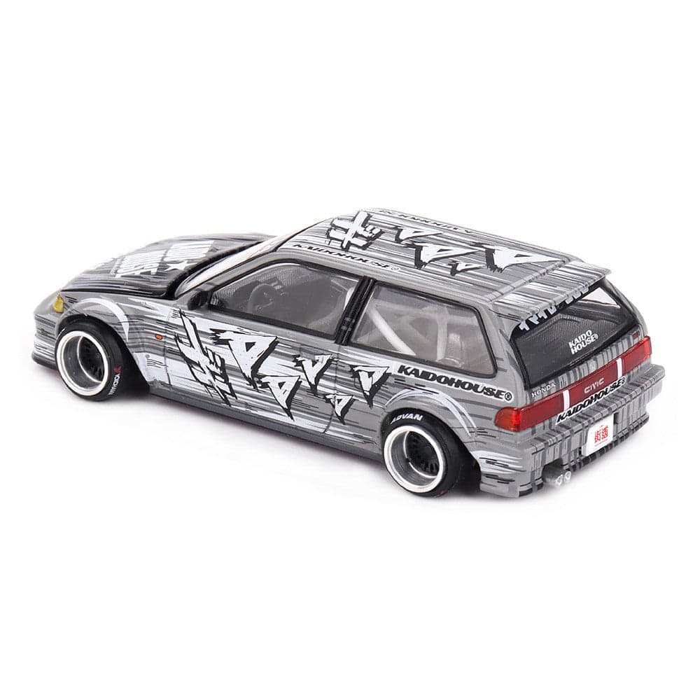 Macheta auto Honda Civic EF Kaido Manga V1 1987 1:64 MIniGT /Kaido House - 2