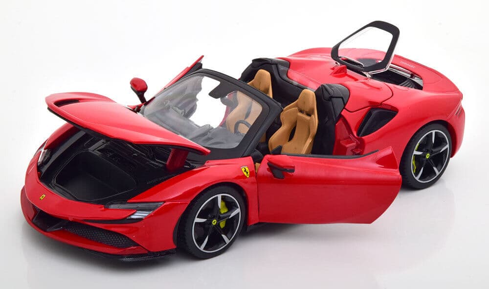 Macheta auto Ferrari SF90 Spider (2020) 1:18 Bburago - 3