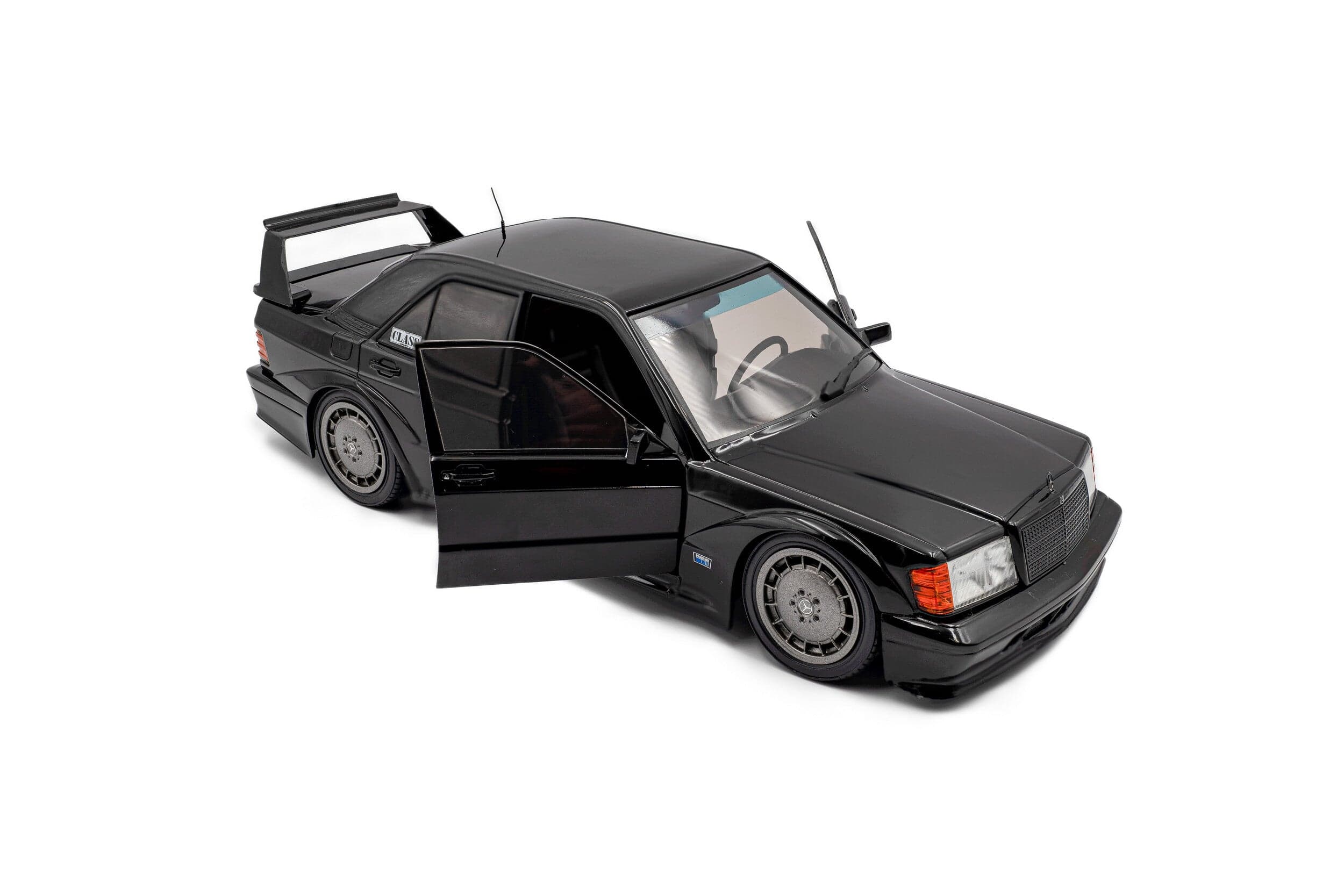 Macheta auto Mercedes-Benz 190 (W201) Evo II – Solido  Works Black – 1990 1:18 Solido - 3