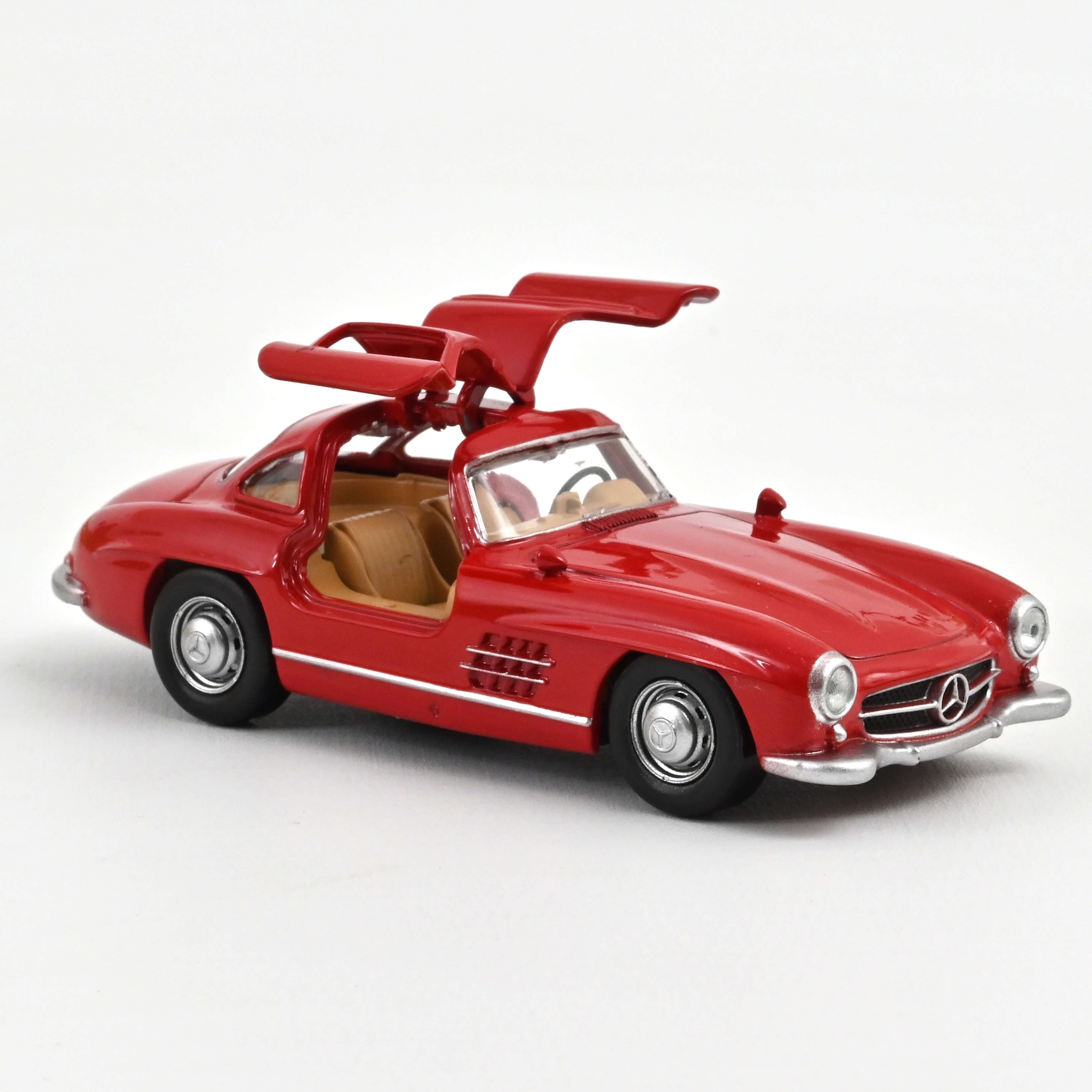 Macheta auto Mercedes-Benz 300 SL 1954 Fire engine Red Jet-car 1:43 Norev - 2